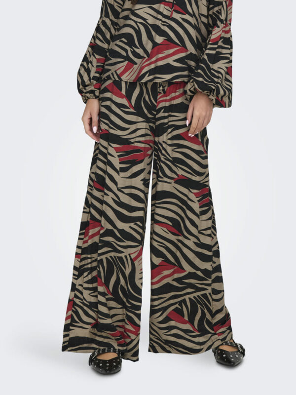 Calças de tecido estampadas JDY - Image 3