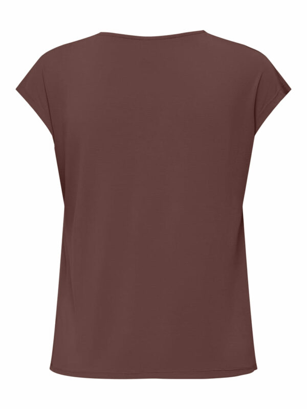 T-shirt decote em V Only - Image 2