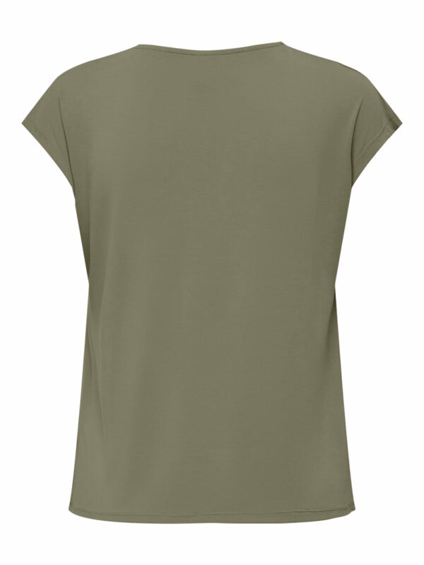 T-shirt decote em V Only - Image 4
