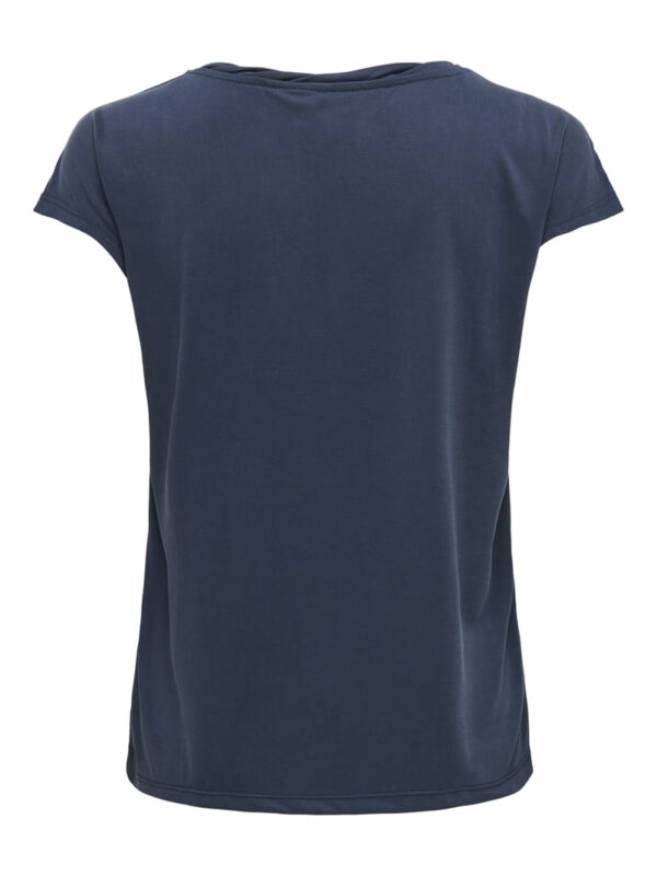 T-shirt decote em V Only - Image 4
