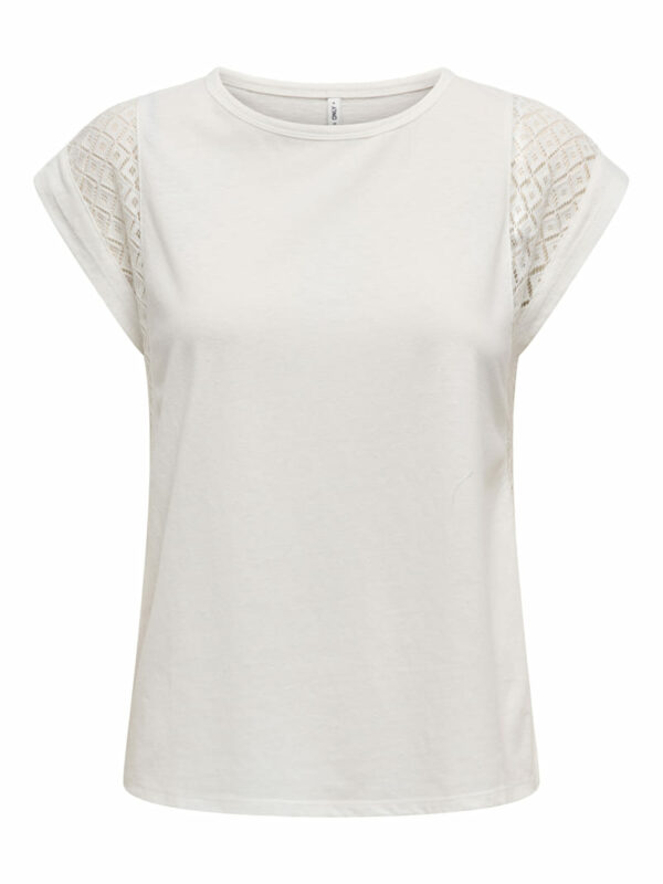 Top com detalhe em renda Only