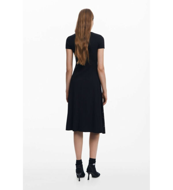 Vestido de algodão Desigual - Image 6